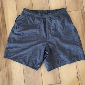 Men’s Pace Breaker Shorts - 5” Gray Small